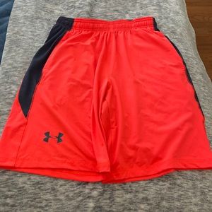 under armor basketball shorts!!